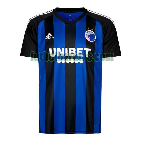 tailandia camiseta fc copenhague 2022 2023 azul negro segunda