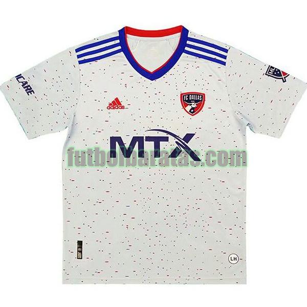 tailandia camiseta fc dallas 2021 2022 blanco primera