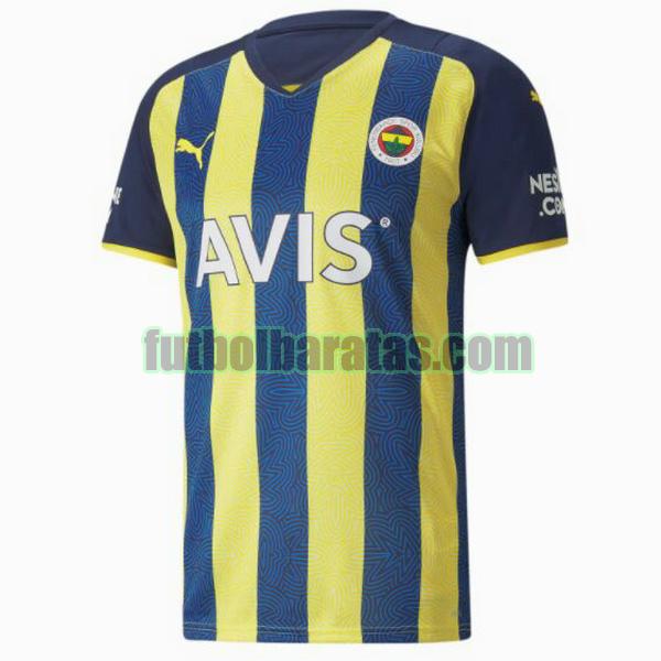 tailandia camiseta fenerbahce 2021 2022 amarillo azul primera