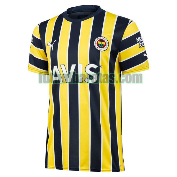 tailandia camiseta fenerbahce 2022 2023 amarillo negro primera