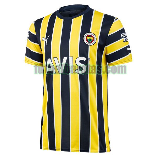 tailandia camiseta fenerbahce 2022 2023 amarillo negro primera