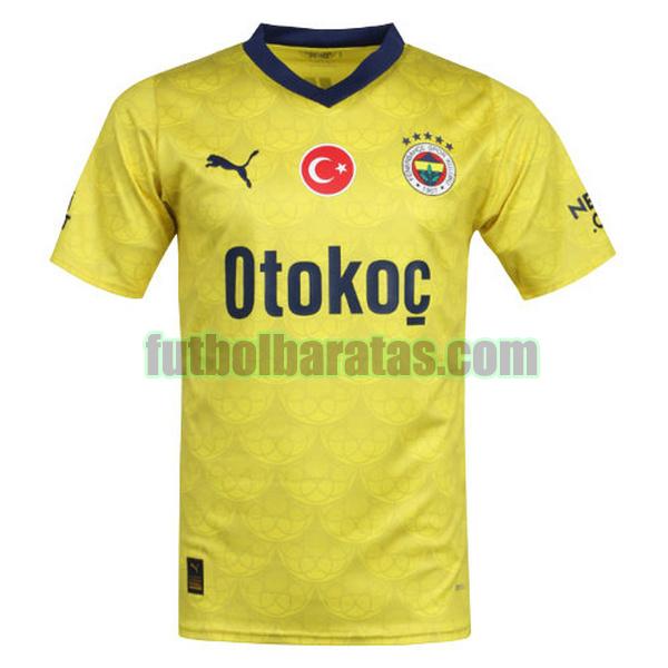 tailandia camiseta fenerbahce 2023 2024 amarillo segunda