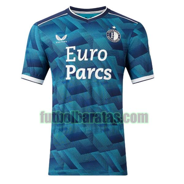 tailandia camiseta feyenoord 2023 2024 azul segunda