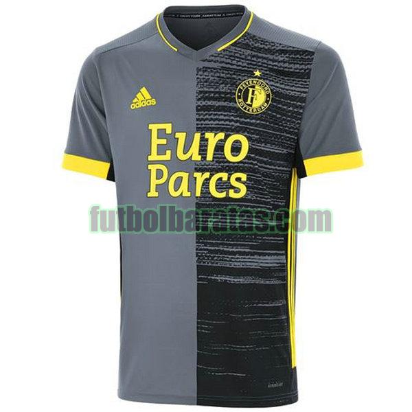 tailandia camiseta feyenoord rotterdam 2021 2022 gris segunda