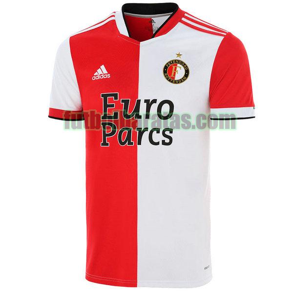 tailandia camiseta feyenoord rotterdam 2021 2022 rojo blanco primera