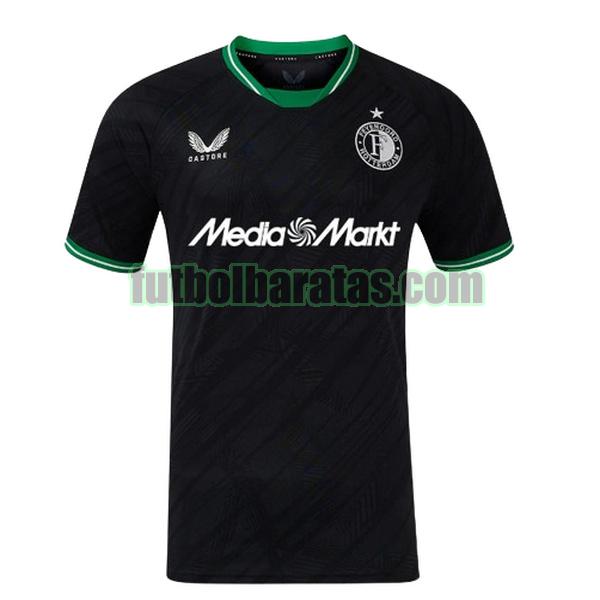 tailandia camiseta feyenoord rotterdam 2024 2025 negro segunda