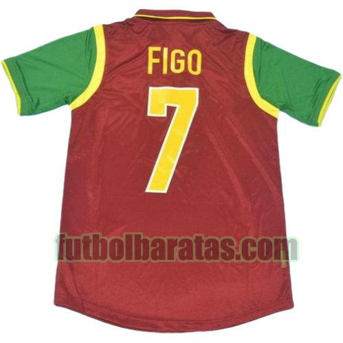 tailandia camiseta figo 7 portugal copa mundial 1998 primera equipacion