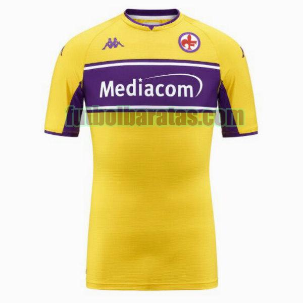 tailandia camiseta fiorentina 2021 2022 amarillo tercera