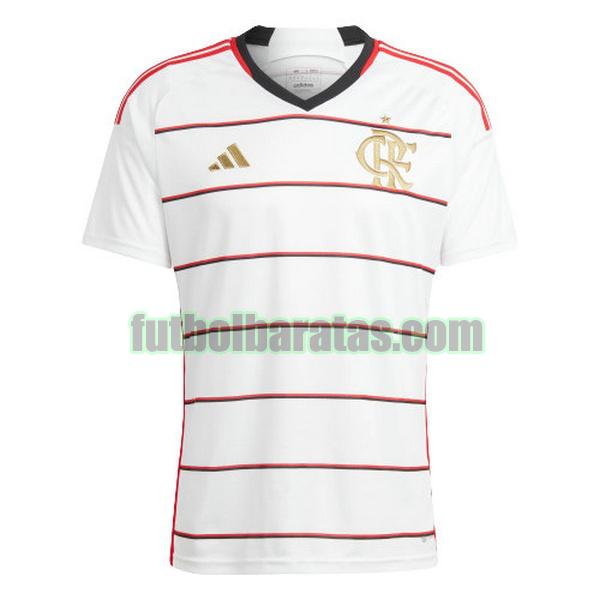 tailandia camiseta flamengo 2023 2024 blanco segunda