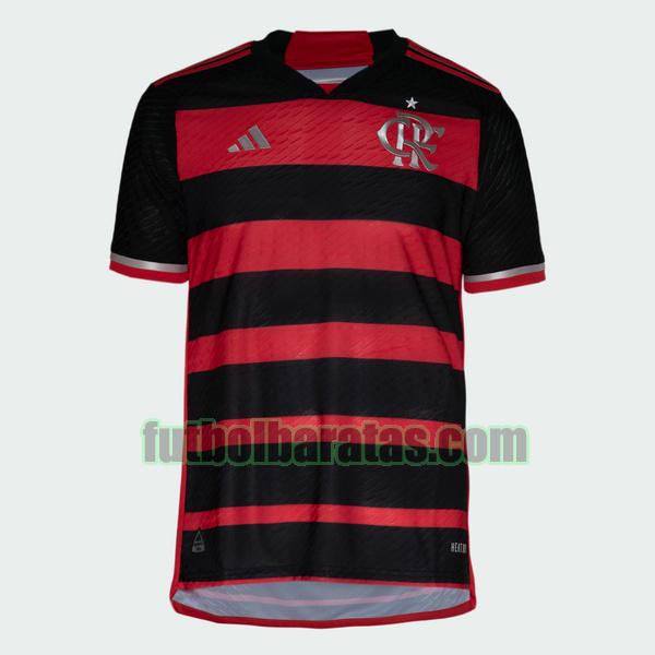 tailandia camiseta flamengo 2024 2025 rojo negro primera