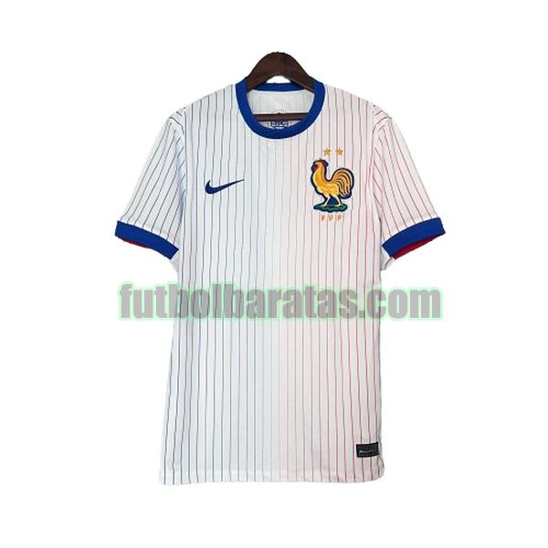 tailandia camiseta francia 2024 blanco segunda