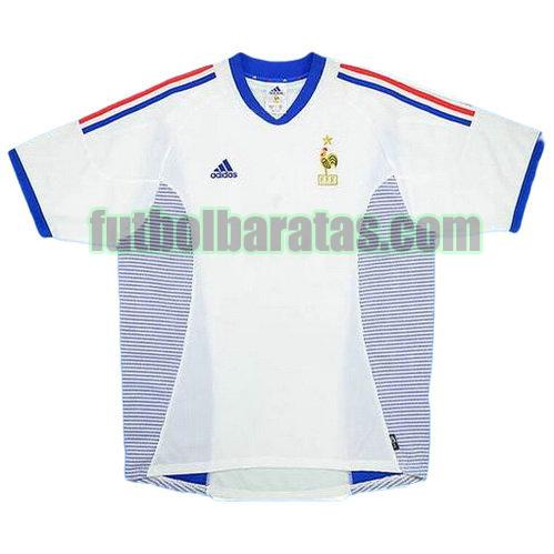 tailandia camiseta francia copa mundial 2002 segunda equipacion