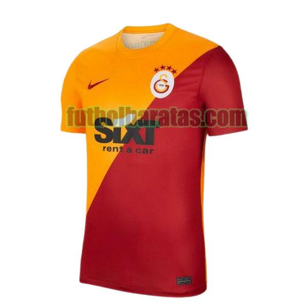 tailandia camiseta galatasaray 2021 2022 amarillo rojo primera