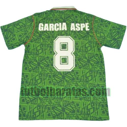 tailandia camiseta garcia aspe 8 méxico copa mundial 1994 primera equipacion