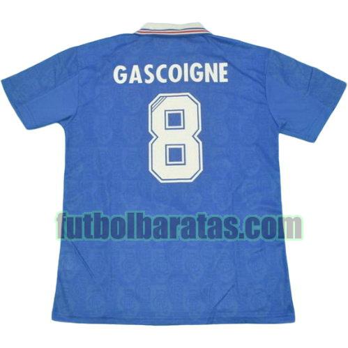 tailandia camiseta gascoigne 8 glasgow rangers 1996-1997 primera equipacion