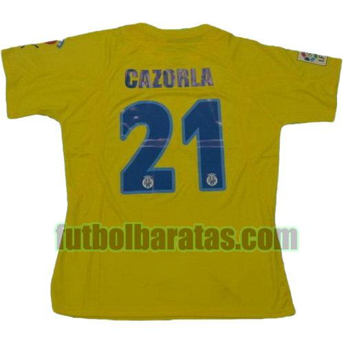 tailandia camiseta gazorla 21 villarreal 2005-2006 primera equipacion