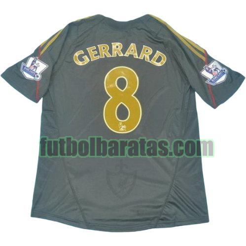 tailandia camiseta gerrard 8 liverpool 2009-2010 segunda equipacion