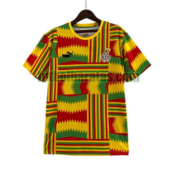 tailandia camiseta ghana 2023 amarillo primera