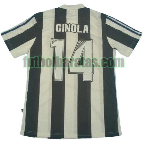 tailandia camiseta ginola 14 newcastle united 1995-1997 primera equipacion