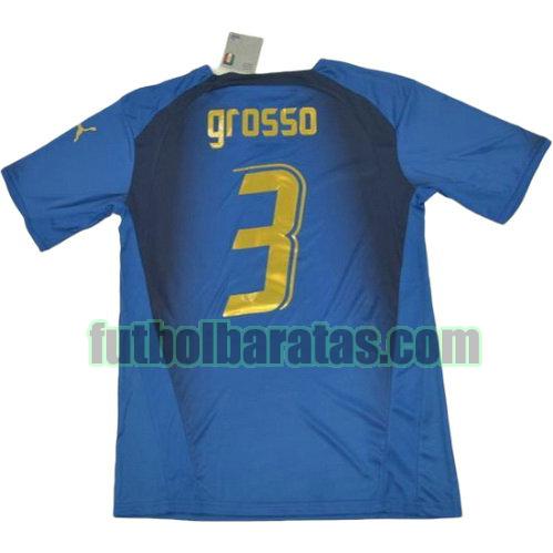 tailandia camiseta grosso 3 italia copa mundial 2006 primera equipacion