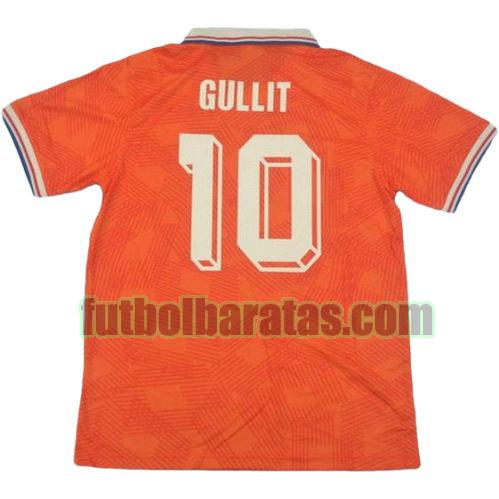 tailandia camiseta gullit 10 países bajos 1995 primera equipacion