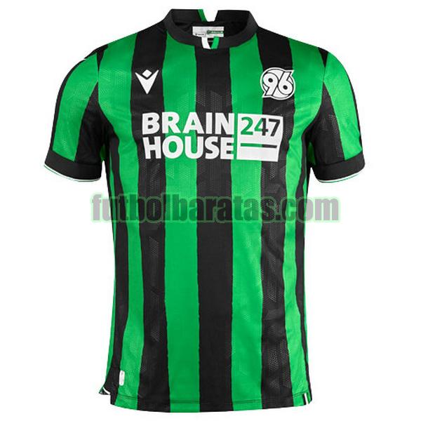 tailandia camiseta hannover 96 2023 2024 verde negro segunda