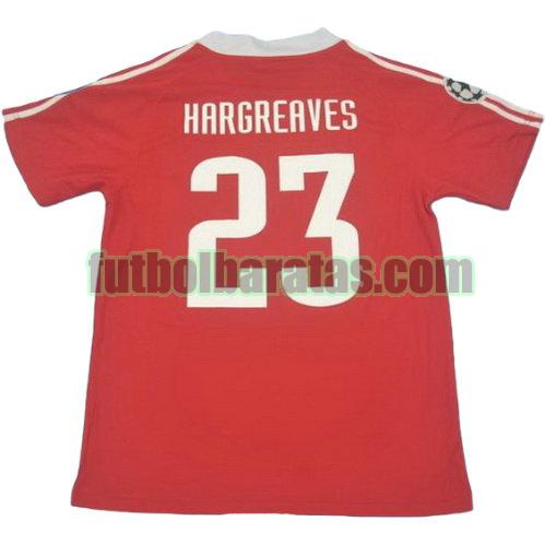 tailandia camiseta hargreaves 23 bayern de múnich 2001 primera equipacion