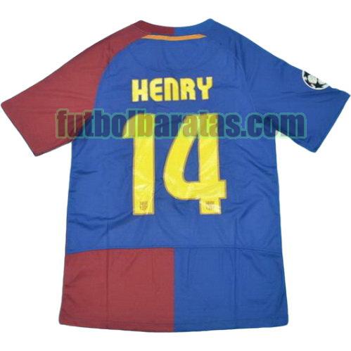 tailandia camiseta henry 14 barcelona 2008-2009 primera equipacion