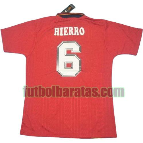 tailandia camiseta hierro 6 españa copa mundial 1994 primera equipacion