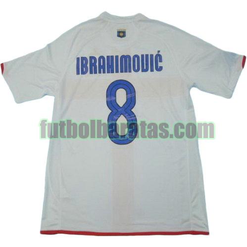 tailandia camiseta ibrahimouic 8 inter milan 2007-2008 segunda equipacion