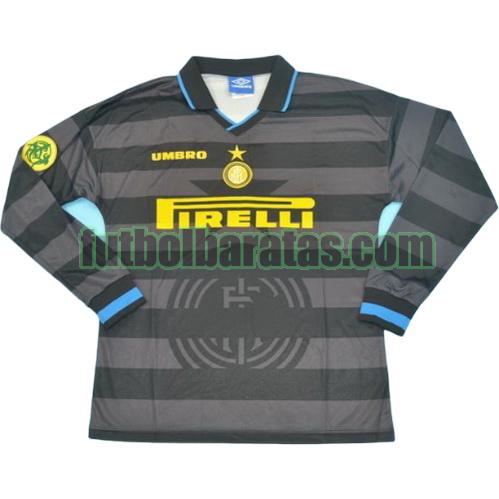 tailandia camiseta inter milan 1997-1998 segunda equipacion ml