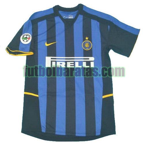 tailandia camiseta inter milan lega 2002-2003 primera equipacion