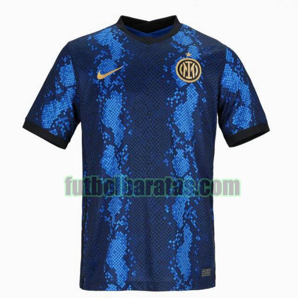 tailandia camiseta inter milán 2021 2022 azul primera