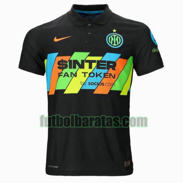 tailandia camiseta inter milán 2021 2022 negro tercera