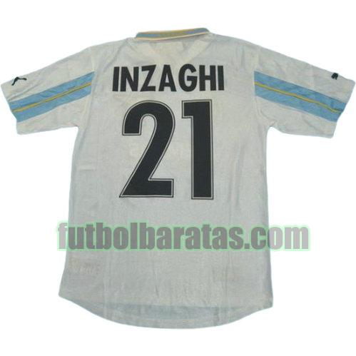 tailandia camiseta inzaghi 21 lazio 2000-2001 primera equipacion