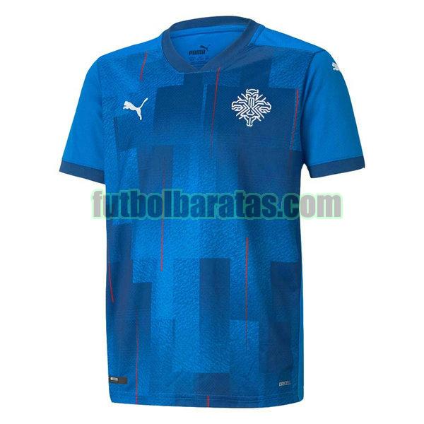 tailandia camiseta islandia 2021 2022 azul primera