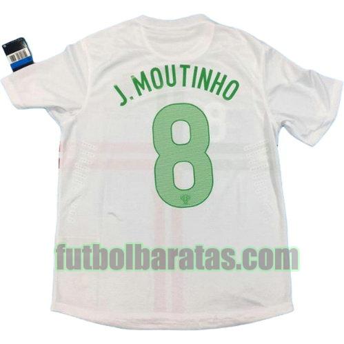 tailandia camiseta j.moutinho 8 portugal 2012 segunda equipacion