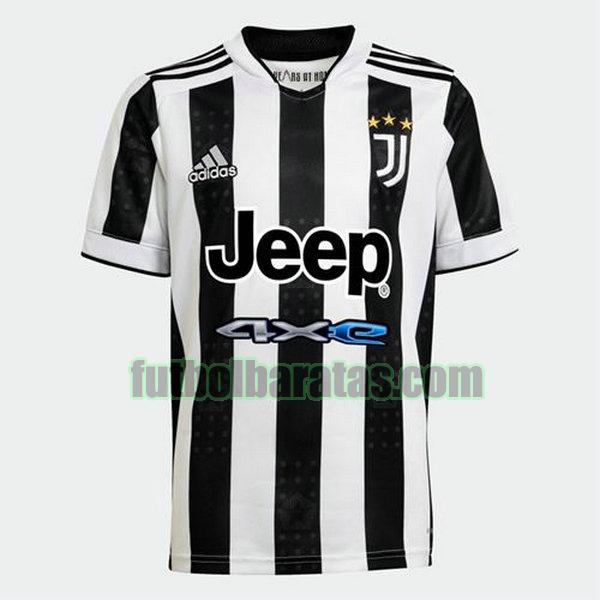 tailandia camiseta juventus 2021 2022 negro blanco primera