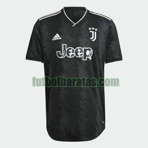 tailandia camiseta juventus 2022 2023 negro segunda