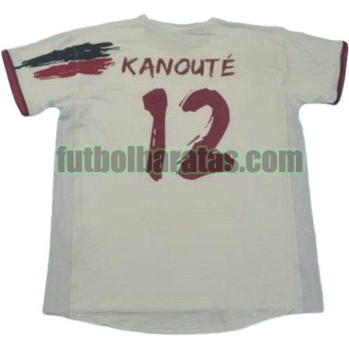 tailandia camiseta kanoute 12 sevilla 2006-2007 primera equipacion