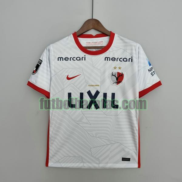 tailandia camiseta kashima antlers 2022 2023 blanco segunda