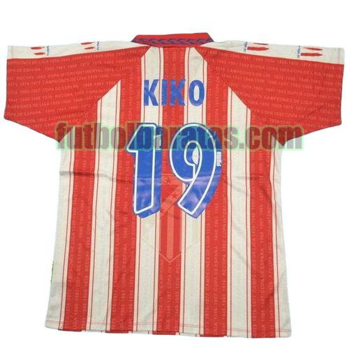 tailandia camiseta kiko 19 atletico madrid 1995-1996 primera equipacion