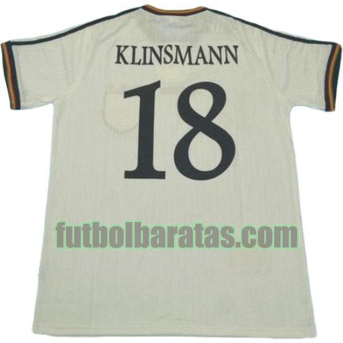 tailandia camiseta klinsmann 18 alemania 1996 primera equipacion