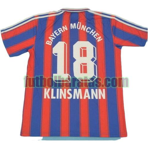 tailandia camiseta klinsmann 18 bayern de múnich 1995-1997 primera equipacion