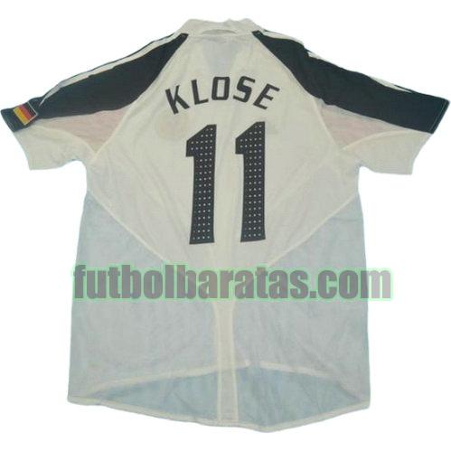 tailandia camiseta klose 11 alemania 2004 primera equipacion