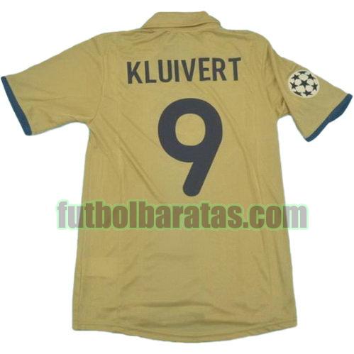 tailandia camiseta kluivert 9 barcelona 2002 segunda equipacion