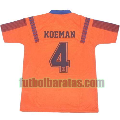 tailandia camiseta koeman 4 barcelona ucl 1992 segunda equipacion
