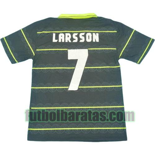 tailandia camiseta larsson 7 celtic 1996-1997 segunda equipacion