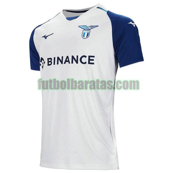 tailandia camiseta lazio 2022 2023 blanco azul tercera