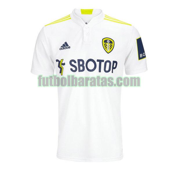 tailandia camiseta leeds united 2021 2022 blanco primera